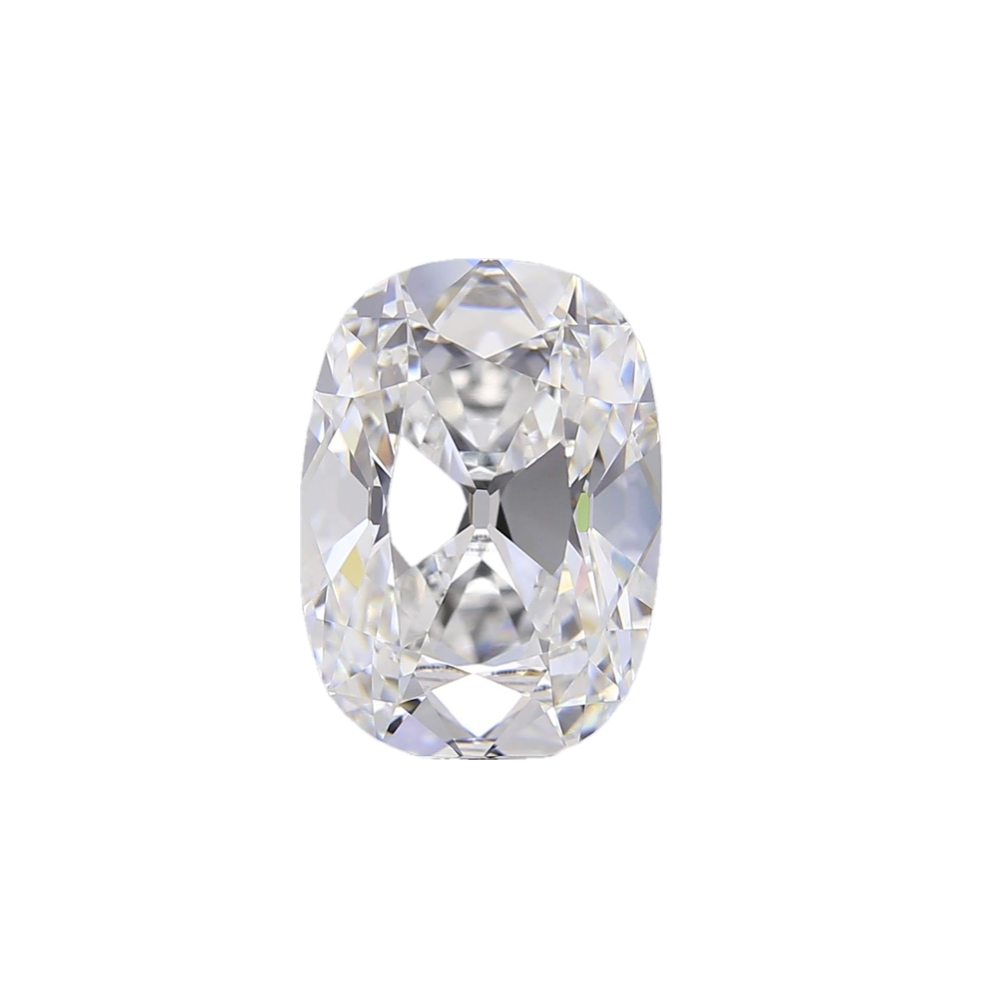 1.73ct D VVS2 IGI Certified Old Mine Cut Cushion Lab Diamond