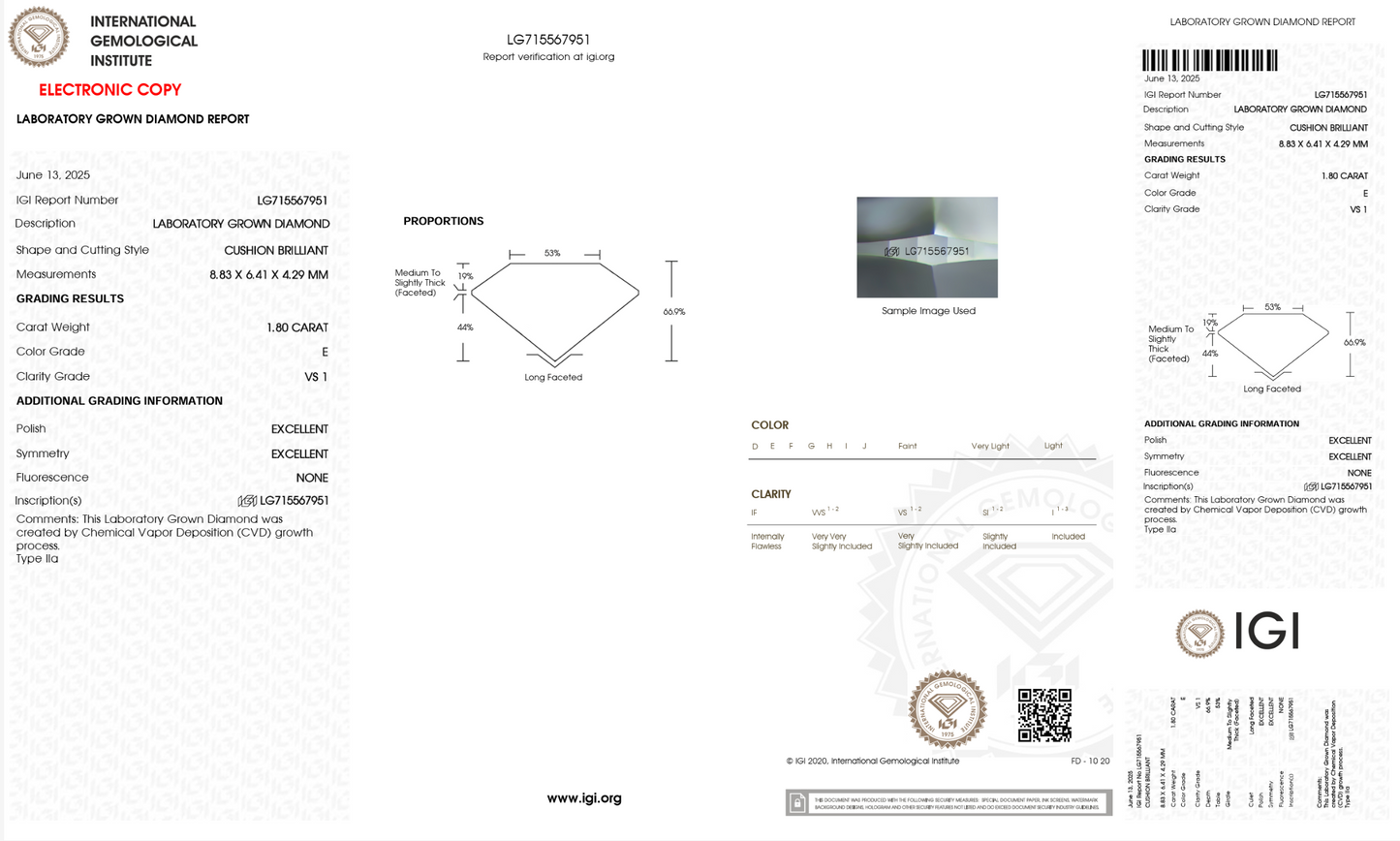 The Bicoastal Signet: 1.8ct Old Mine Cut Cushion in 14K Yellow Gold
