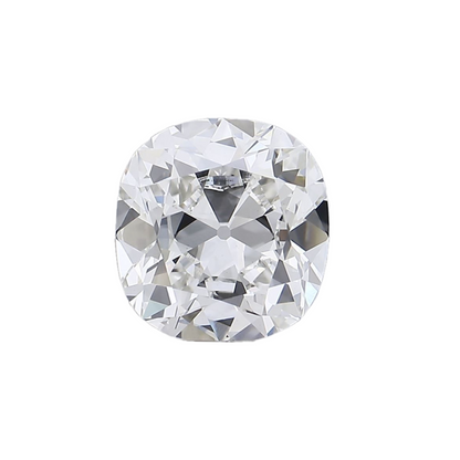 3.22ct F VS1 IGI Certified Old Mine Cut Cushion Lab Diamond