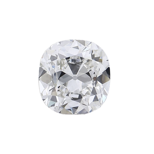 3.22ct F VS1 IGI Certified Old Mine Cut Cushion Lab Diamond