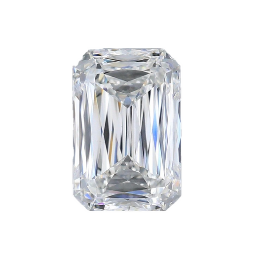 2.84ct F VVS2 IGI Certified Radiant Mixed Cut Lab Diamond