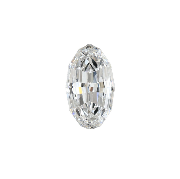 1.33ct E VVS2 IGI Certified Step Cut Oval Lab Diamond