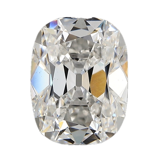 3.11ct E VS1 IGI Certified Old Mine Cut Cushion Lab Diamond