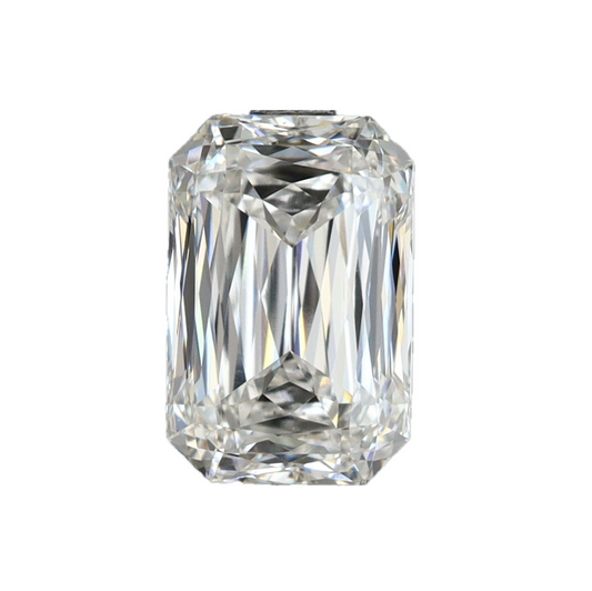 3.03ct F VVS2 IGI Certified Radiant Mixed Cut Lab Diamond
