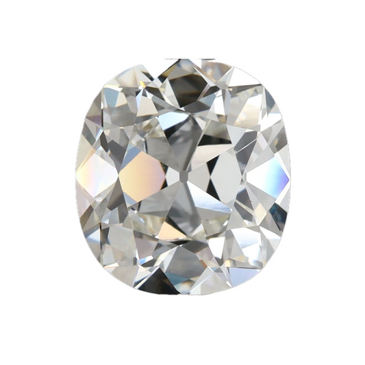 4.08ct G VVS2 IGI Certified Old Mine Cut Cushion Lab Diamond