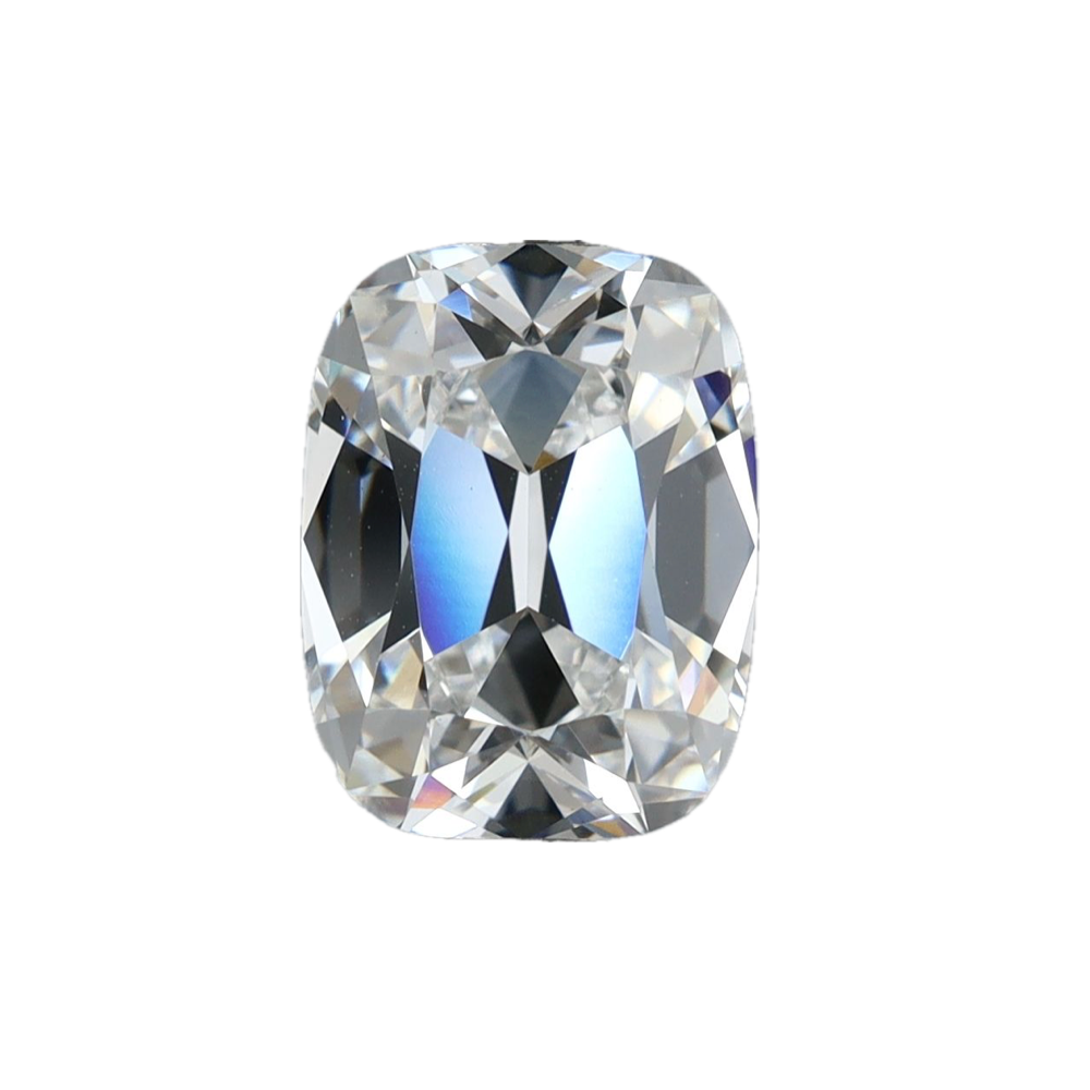 2.56ct E VS1 IGI Certified Old Mine Cut Cushion Lab Diamond