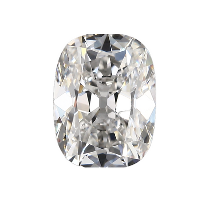 3.75ct F VVS2 IGI Certified Old Mine Cut Cushion Lab Diamond