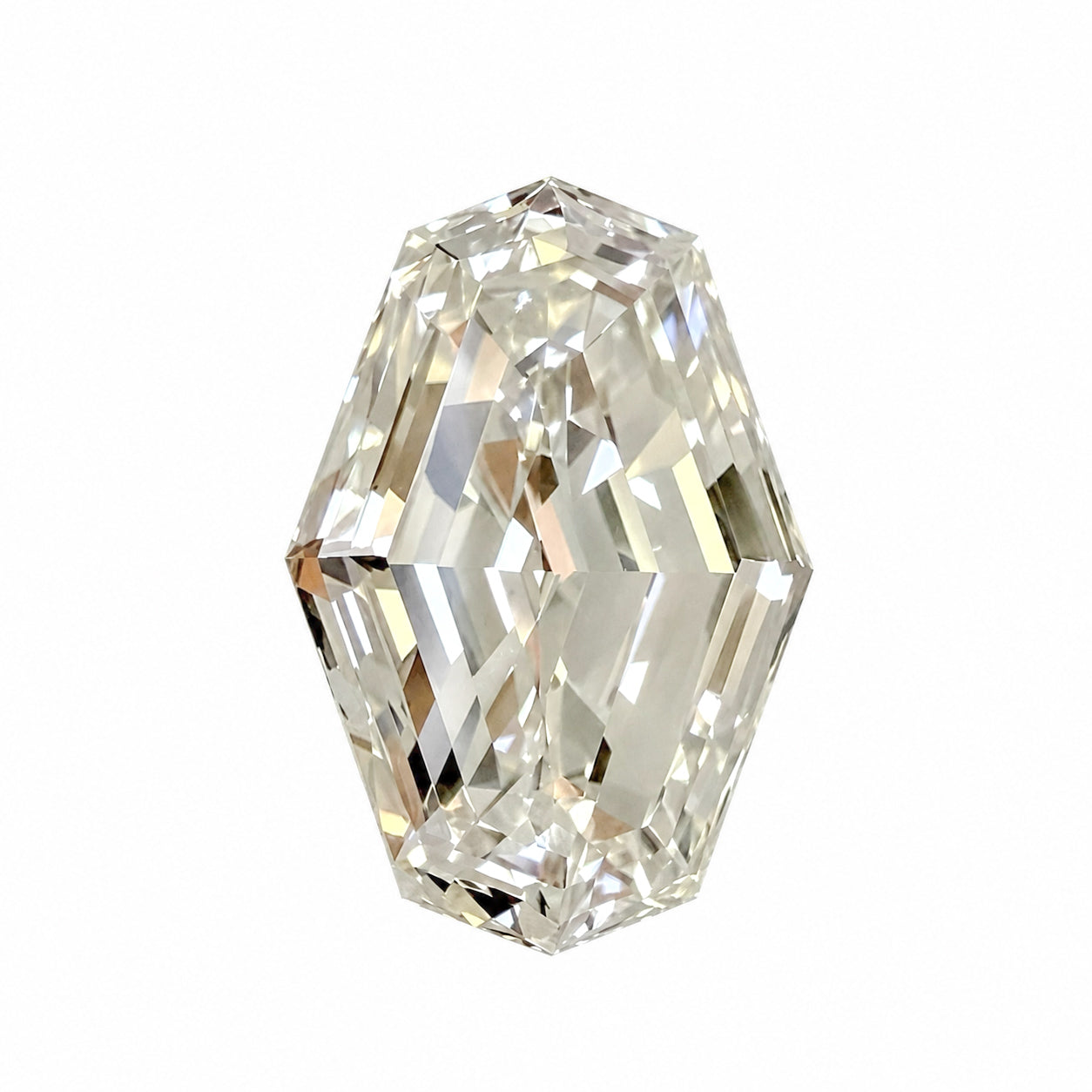 2.46ct E VVS2 IGI Certified Octagonal Step Cut Lab Diamond