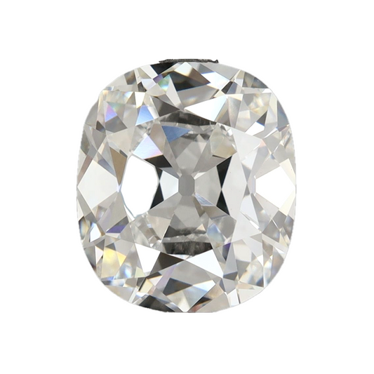 4.08ct E VS1 IGI Certified Old Mine Cut Cushion Lab Diamond