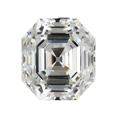 3.56ct E VS1 IGI Certified Antique Cut Asscher Lab Diamond