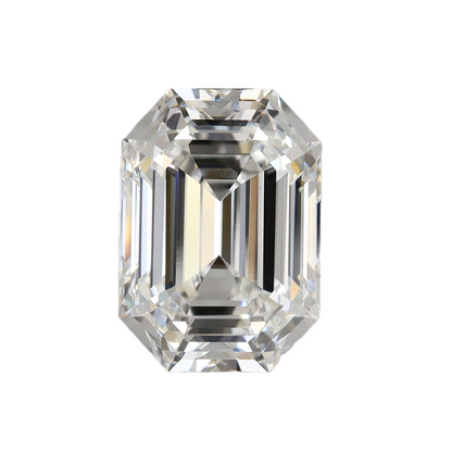 4.08ct E VS1 IGI Certified Antique Cut Emerald Lab Grown Diamond