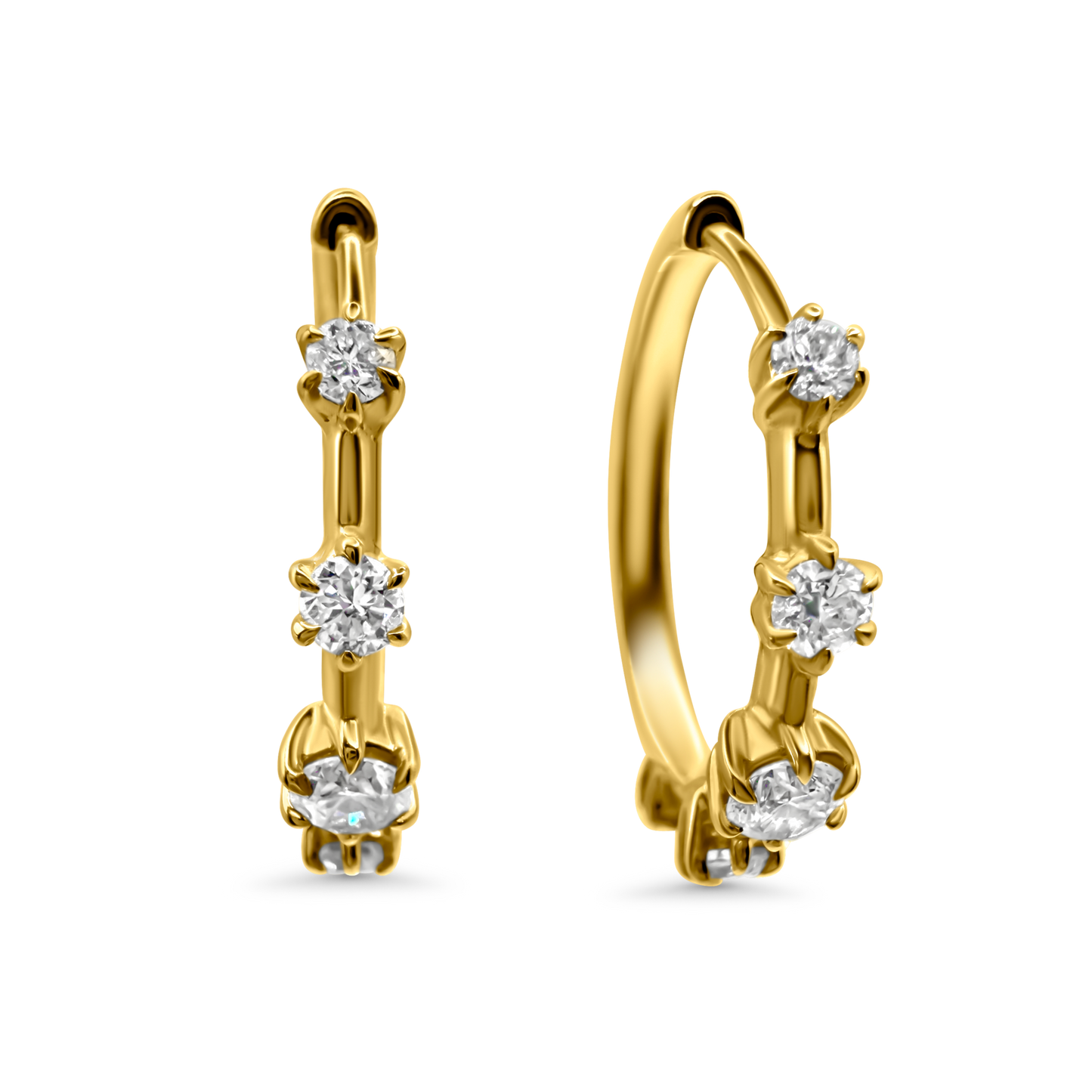 The Graduate hoop earrings