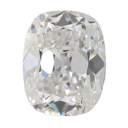 3.13ct E VS1 Old Mine Cut Cushion IGI Certified Lab Diamond