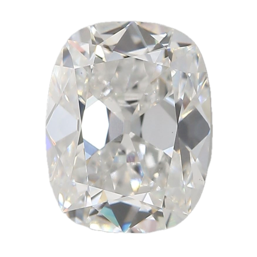 3.13ct E VS1 Old Mine Cut Cushion IGI Certified Lab Diamond