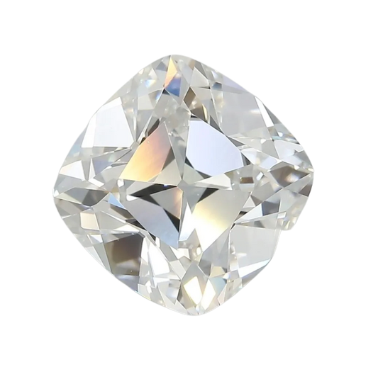 5.06ct E VVS2 IGI Certified Old Mine Cut Cushion Lab Diamond