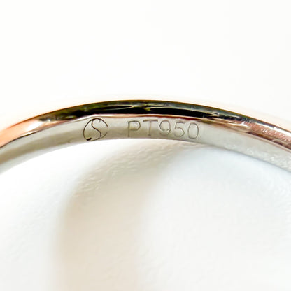 Old Mine Cut Cushion Pave Solitaire in Platinum