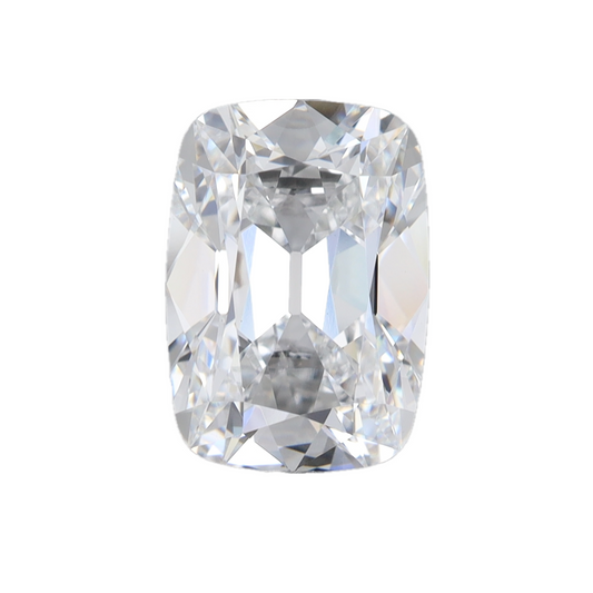4.08ct D VS1 Old Mine Cut Elongated Cushion Lab Diamond