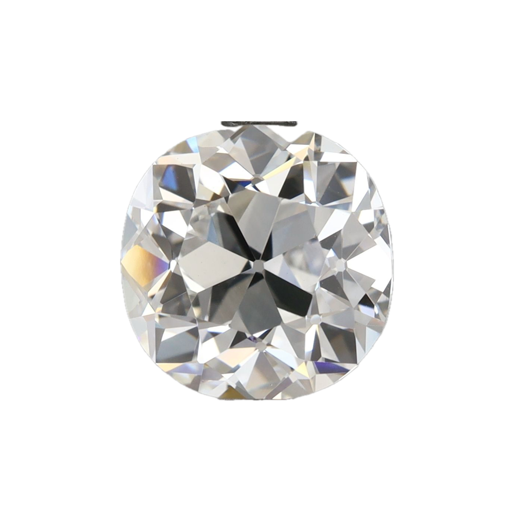 3.03ct E VS1 IGI Certified Old Mine Cut Cushion Lab Diamond