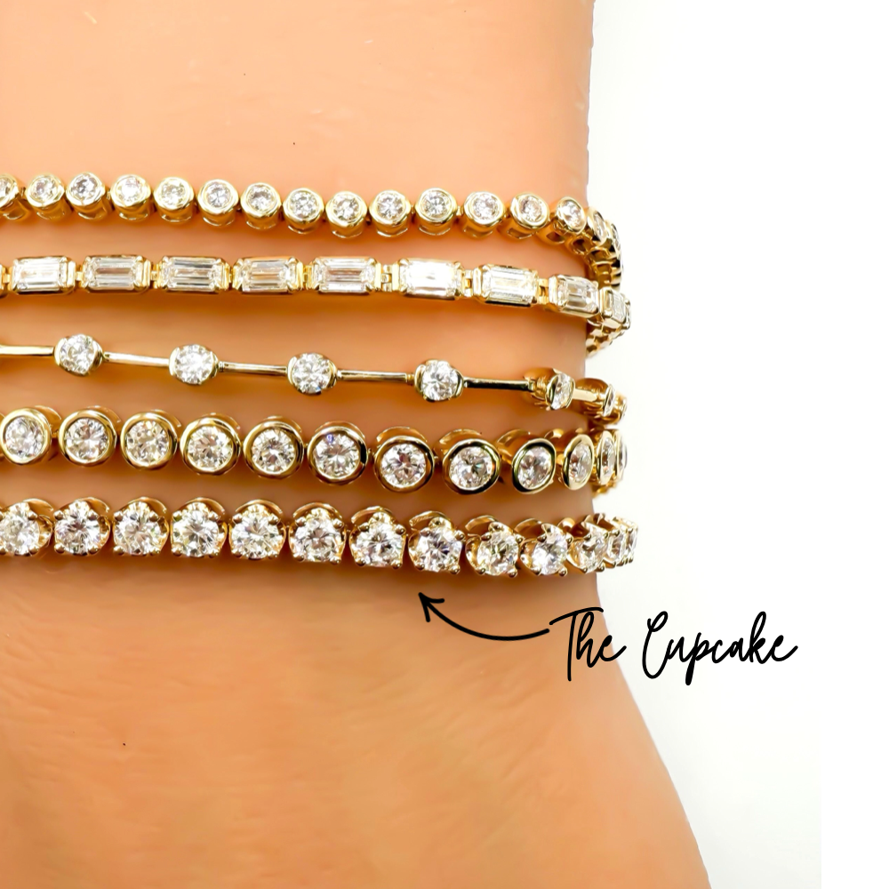 Cupcake Tennis Bracelet