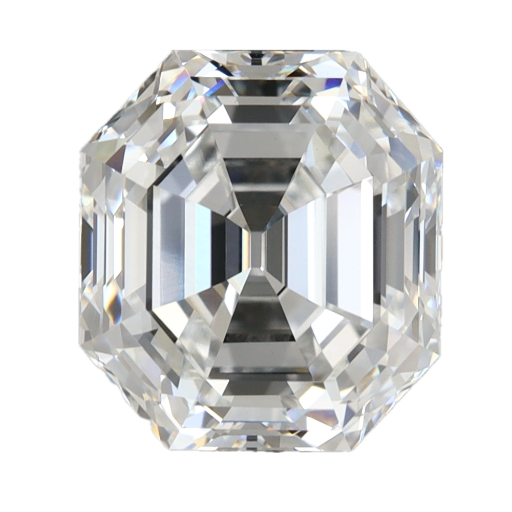 5.05ct D VVS2 IGI Certified Antique Cut Asscher Lab Diamond