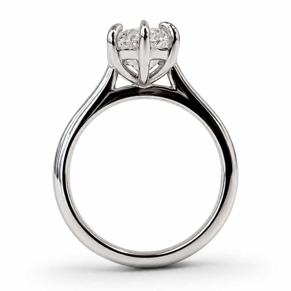 The Fifth Avenue Marquise Solitaire in 14K White Gold