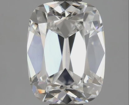 2.28ct E VS1 IGI Certified Old Mine Cut Cushion Lab Diamond