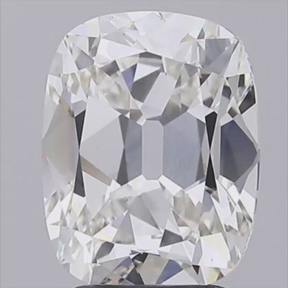 3.02ct G VS1 Antique Cut Cushion