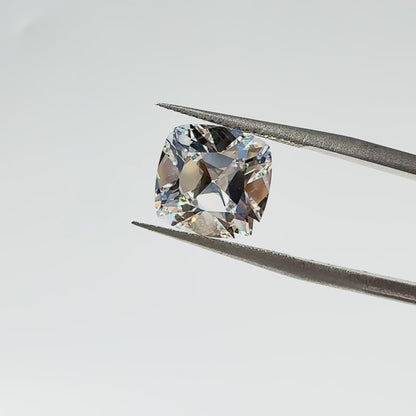 4.89ct E VVS2 Old Mine Cut Cushion IGI Certified Lab Diamond