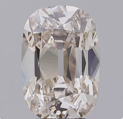 3.52ct K VS1 Antique Cut Cushion