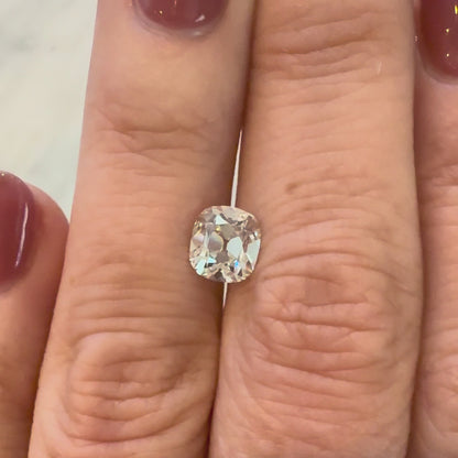 1.73ct D VVS2 IGI Certified Old Mine Cut Cushion Lab Diamond