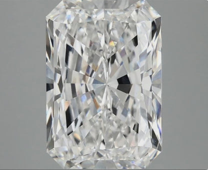 3.91ct E VS1 Radiant Cut IGI Certified Lab Diamond