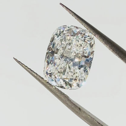 5.17ct E VVS2 IGI Certified Crushed Ice Cushion Lab Diamond