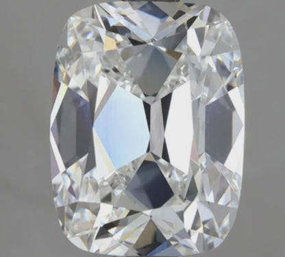 2.92ct E VVS2 IGI Certified Old Mine Cut Cushion Lab Diamond