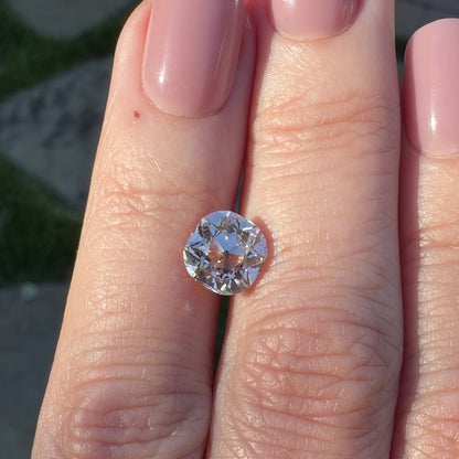 3.03ct L VS1 IGI Certified Old Mine Cut Cushion Lab Grown Diamond