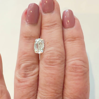 3.75ct E VS1 IGI Certified Old Mine Cut Cushion Lab Diamond