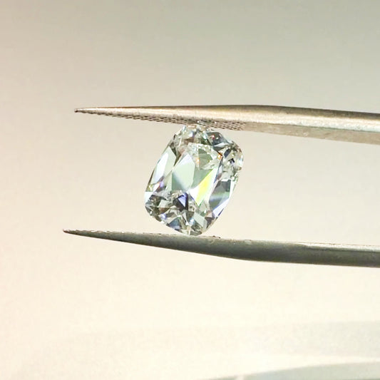 2.56ct E VS1 IGI Certified Old Mine Cut Cushion Lab Diamond