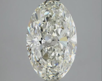 3.51ct G VVS2 Crushed Ice IGI Certified Oval Lab Diamond