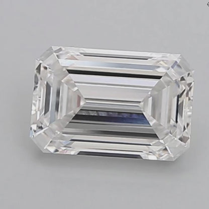 2.59ct E VVS2 IGI Certified Emerald Cut Lab Diamond