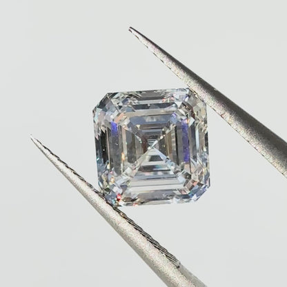 2.82ct E VVS2 IGI Certified Asscher Cut Lab Diamond