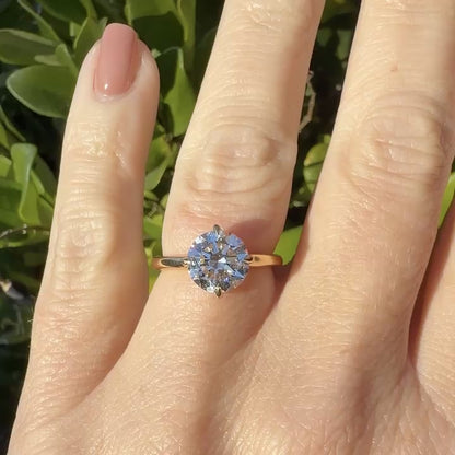 The Lodestone 2.5ct Round Brilliant Solitaire in 14K Yellow Gold