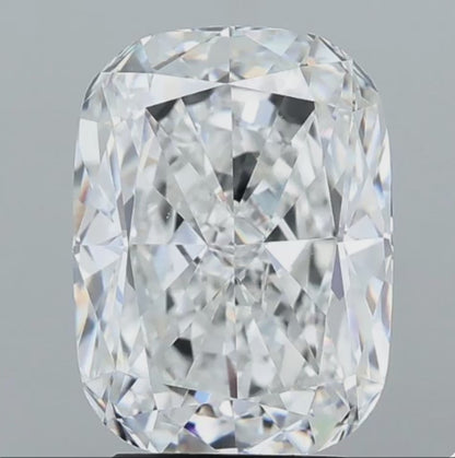 3.56ct E VVS2 Cushion Cut IGI Certified Lab Diamond