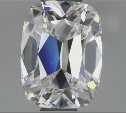 1.54ct Old Mine Cut Cushion E VVS1 IGI Certified Lab Diamond
