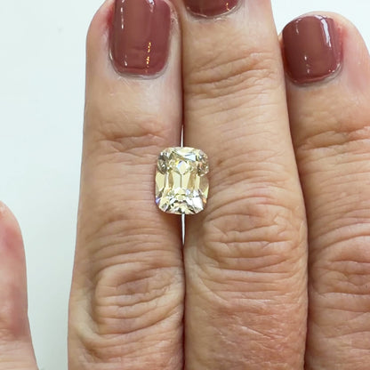 3.85ct H VVS2 Antique Cut Cushion