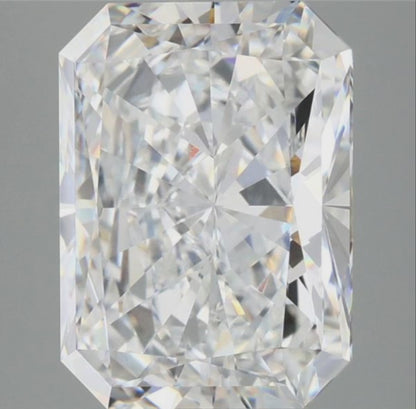 4.74ct E VVS2 IGI Certified Radiant Lab Diamond