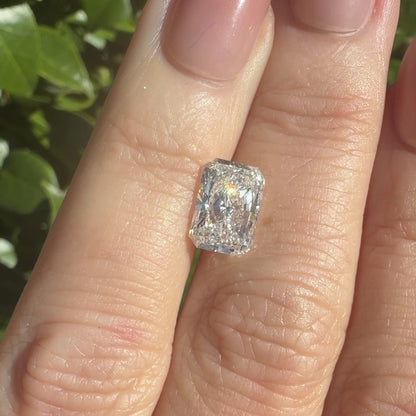 3ct E VVS2 IGI Certified Radiant Cut Lab Diamond