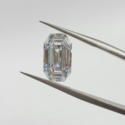 3.44ct E VVS2 Octagonal IGI Certified Lab Diamond