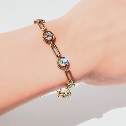 Diamond Orbit Bracelet