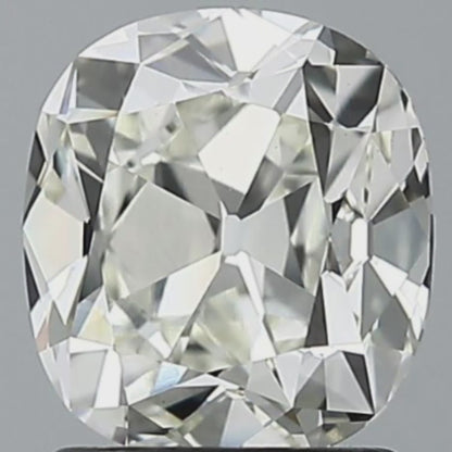 1.5ct I VVS2 IGI Certified Old Mine Cut Cushion Lab Diamond