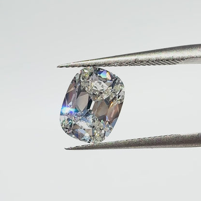 2.01ct F VS2 Old Mine Cut Cushion IGI Certified Lab Diamond