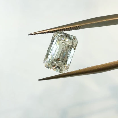 2.84ct F VVS2 IGI Certified Radiant Mixed Cut Lab Diamond